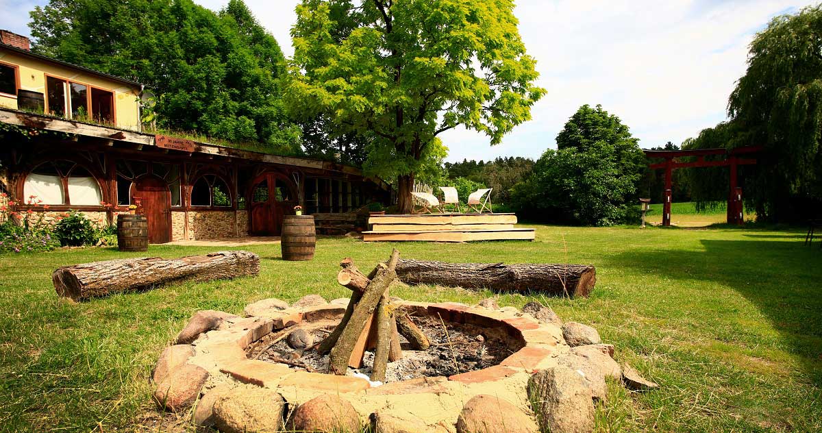 Lagerfeuerstelle Natururlaub